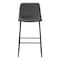 Monarch Specialties Office Chair, Bar Height, Standing, Computer Desk, Work, Pu Leather Look, Metal, Grey, Black I 7752 - alternate 4